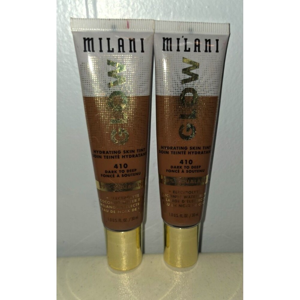 MIlani Glow Hydrating Skin Tint Dark to Deep 410 Lot of 2
